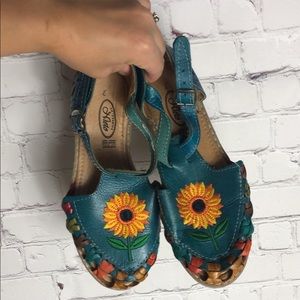 Artesanias nieto leather Mexican sandals